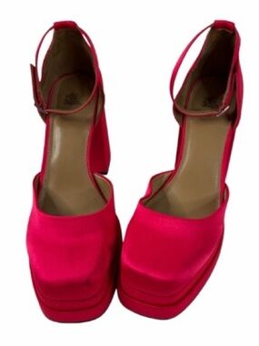 Hot Pink Platform Heels